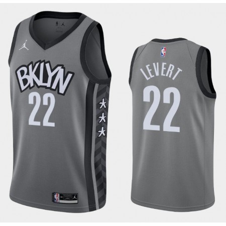 Maillot Basket Brooklyn Nets Caris LeVert 22 2020-21 Jordan Brand Statement Edition Swingman - Homme